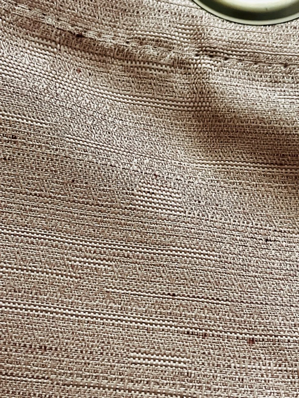 Blush Linen-Look Curtains 96”x 37” Dusty Rose Grommet Drapes Light Filtering